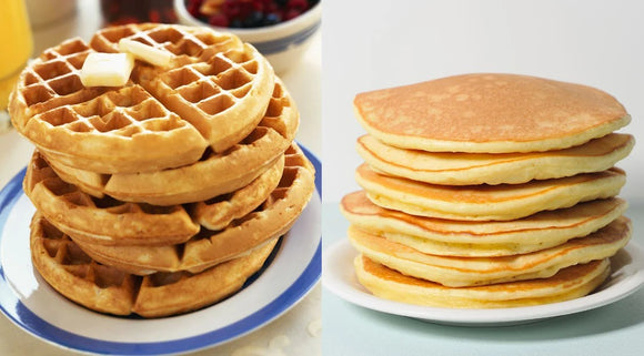 Waffle and Pancake Mix, Syrups and Machines