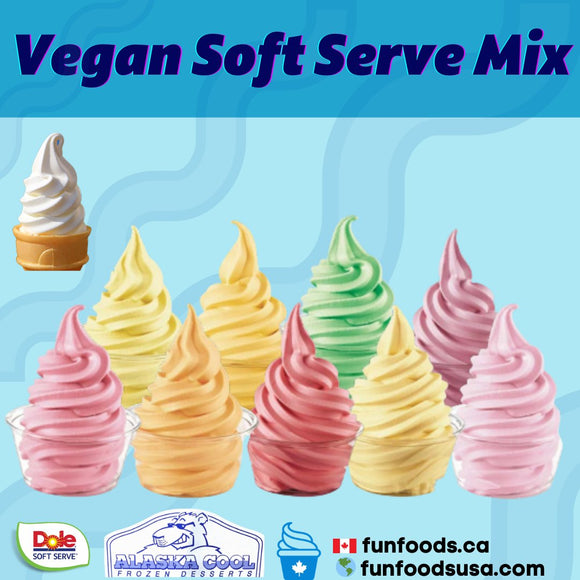 Vegan Soft Serve Mix Vegan Flavors Vegan Ice Cream Mix Canada