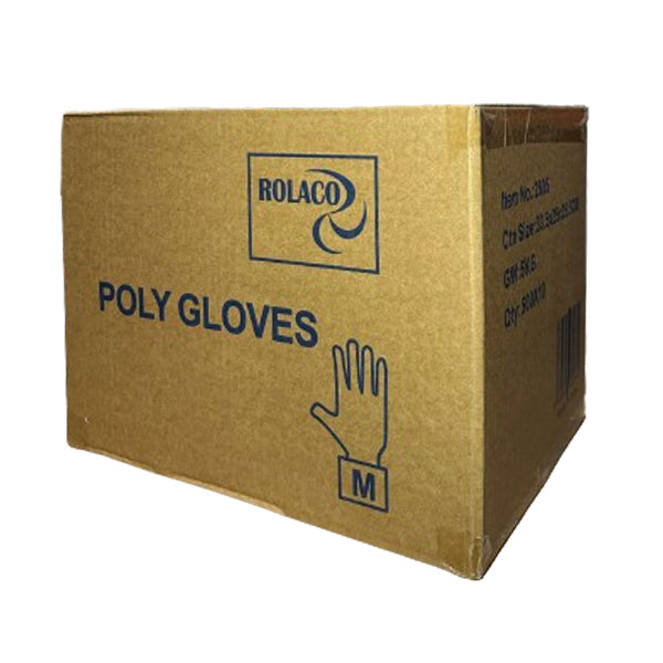 Rolaco - Polyethylene Medium Gloves 10X500 Ea - Canadian Distribution