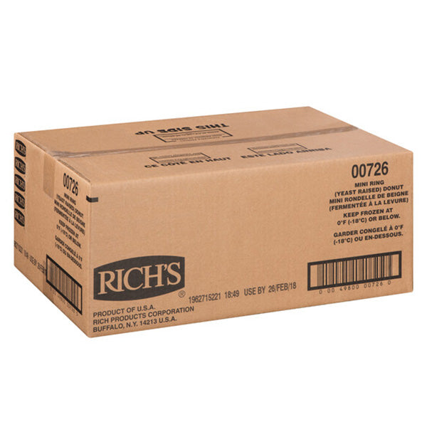 RICHS - MINI RING YEAST-RAISED DONUT 140EA