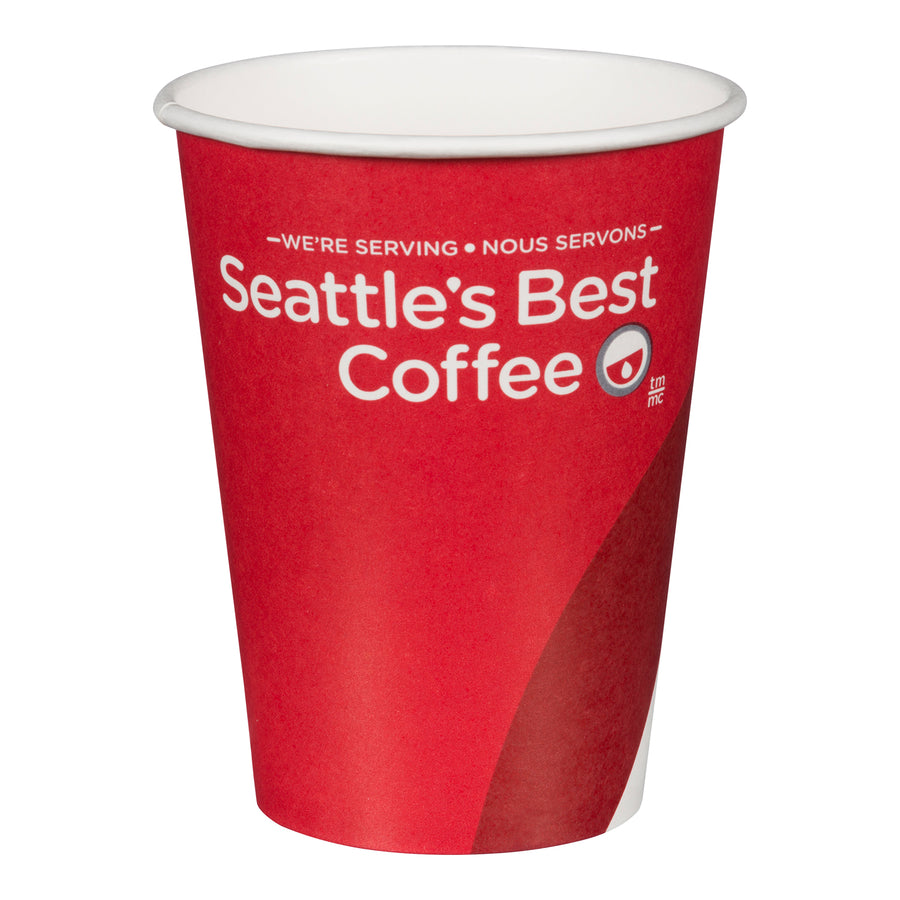 Cup Hot 12 oz. Seattle's Best Coffee - 1 x 1000 count - Seattle's Best - Packaging and Accessories - Restaurant Supplies and Equipment - Canadian Distribution