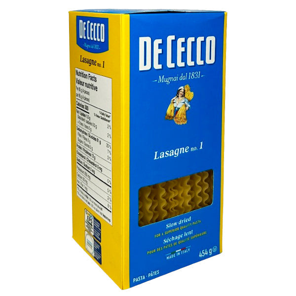 DE CECCO - #1 LASAGNA L.D. RICCIA 12x454 GR