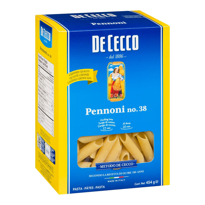 DE CECCO - #38 PENNONI LISCI 12x454 GR