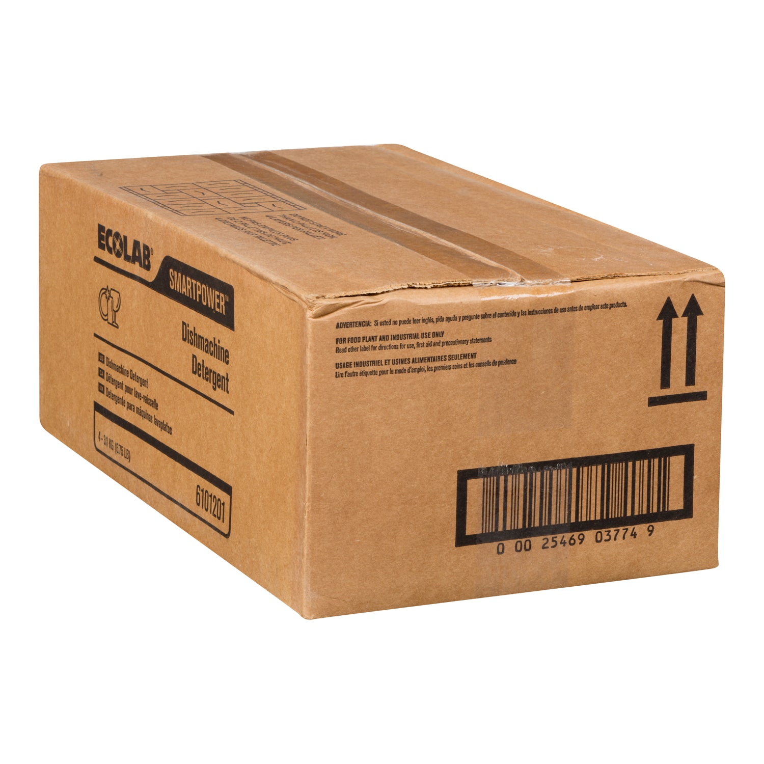 Detergent Machine Smartpower - 4 x 6.75 lb - Ecolab - Packaging