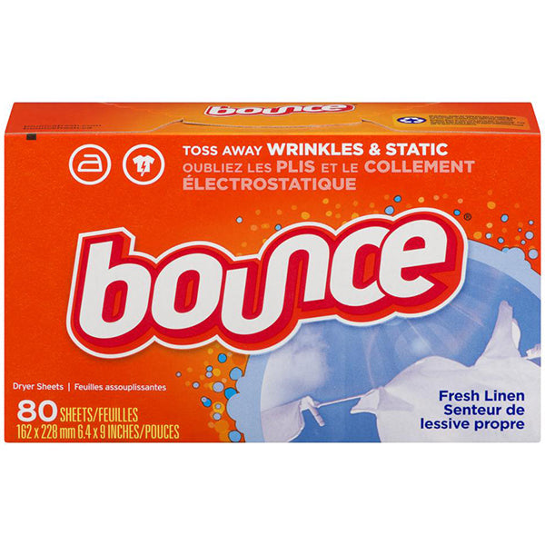 Bounce - Fresh Linen Dryer Sheets 6X80 Ct - Canadian Distribution