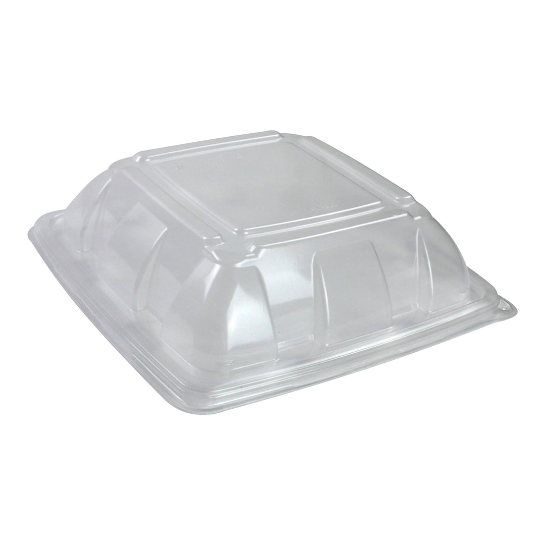 Lid Plastic Polypropylene For 32/48 oz. Square Container - 6 x 50 count - Sabert - Packaging and Accessories - Restaurant Supplies and Equipment - Canadian Distribution