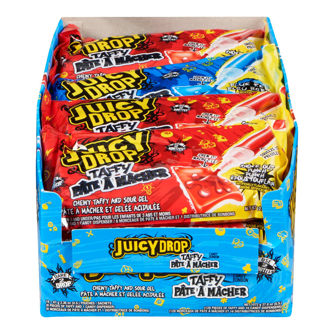 JUICY DROP - TAFFY 16X67g