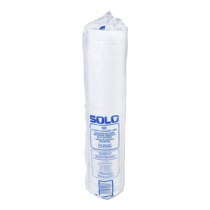 Lid Plastic Dome White 10/12/16 - 1000 count - Solo Cup - Packaging and Accessories - Restaurant Supplies and Equipment - Canadian Distribution