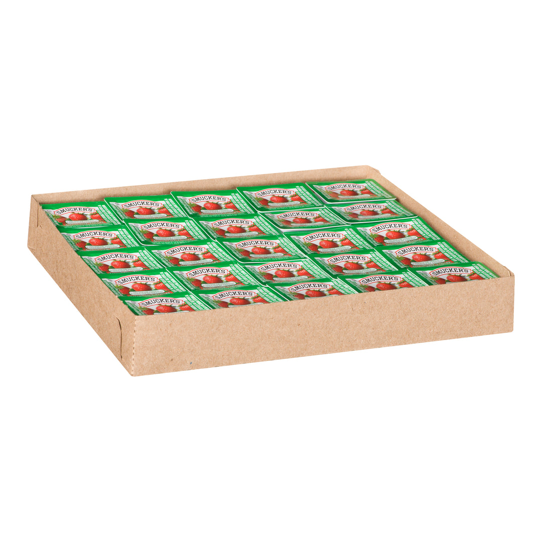 Confiture de fraises sans sucre ajouté - 200 x 10 mL - Jm Smucker - Ingrédients pour restaurants et services de restauration - Distribution canadienne