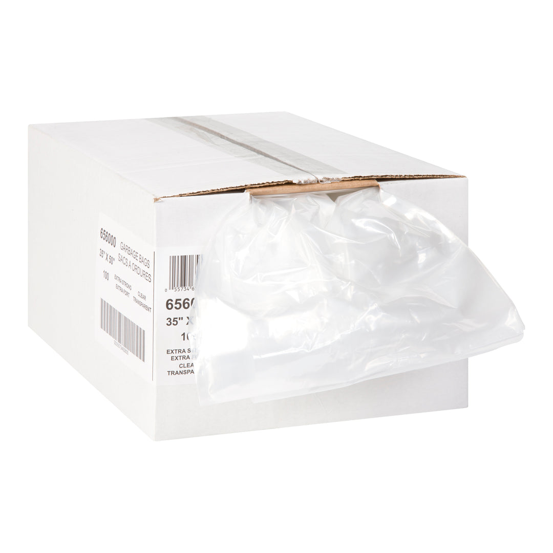 Bag Garbage 35 x 50 Extra Clear - 1 x 100 count - Ralston - Packaging and Accessories - Restaurant Supplies and Equipment - Canadian Distribution