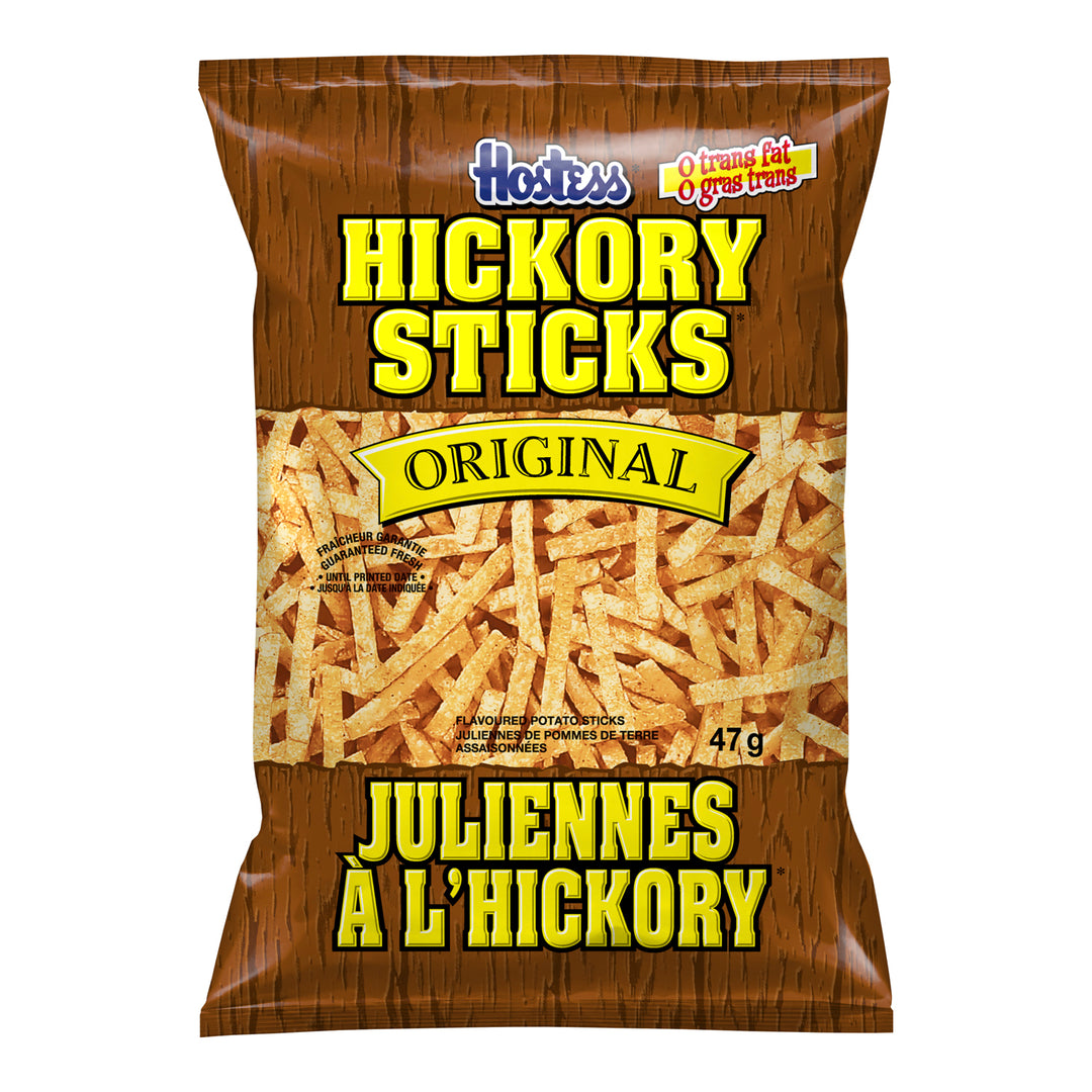 Chip Potato Hickory Sticks - 60 x 47 g - Hostess - Restaurant and Foodservice Ingredients - Canadian Distribution