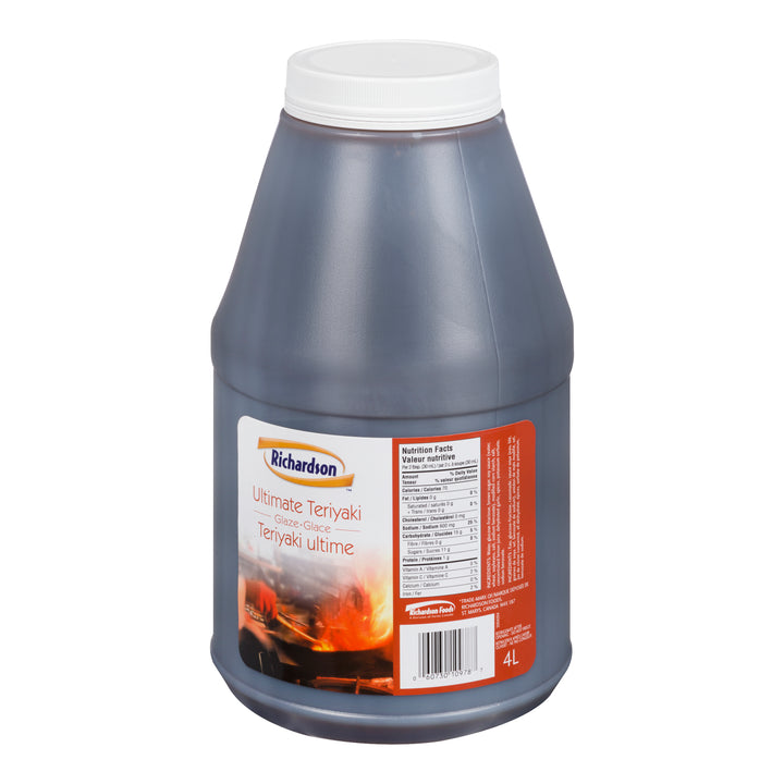 Sauce Teriyaki Glaze Ultimate - 2 x 4 L - Richardson - Restaurant and Foodservice Ingredients - Canadian Distribution