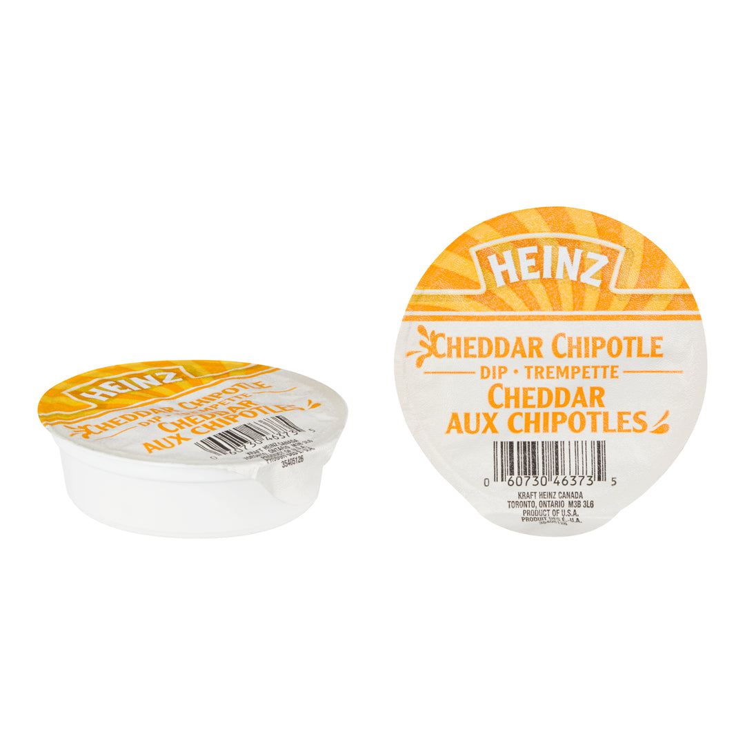 Sauce Dip Cheddar Chipotle - 100 x 1.5 oz - Heinz - Restaurant and Foodservice Ingredients - Canadian Distribution