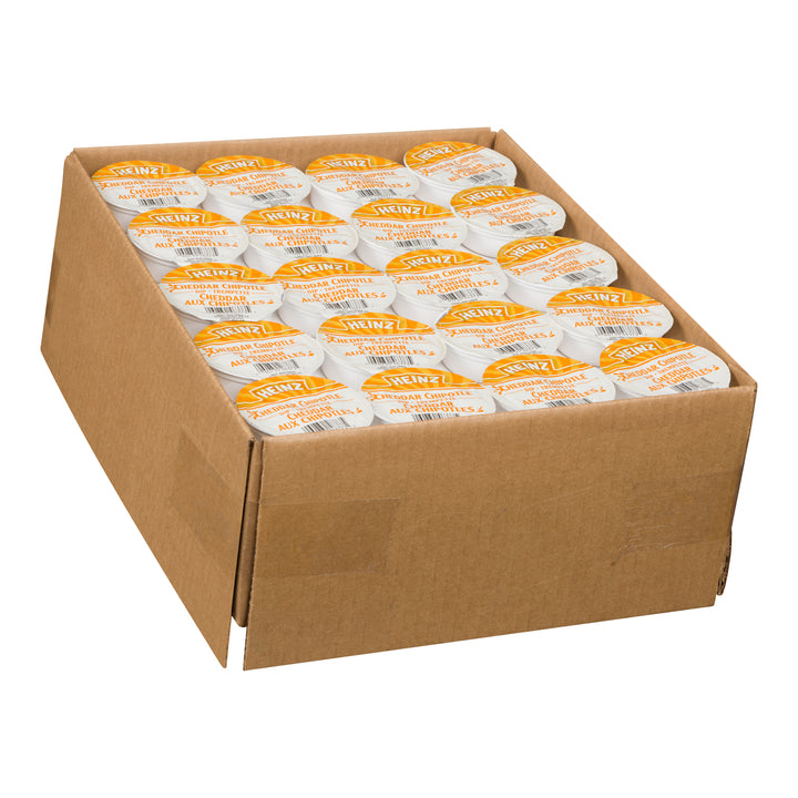 Sauce Dip Cheddar Chipotle - 100 x 1.5 oz - Heinz - Restaurant and Foodservice Ingredients - Canadian Distribution