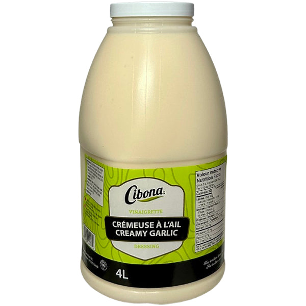 CIBONA - CREAMY GARLIC DRESSING 4LT