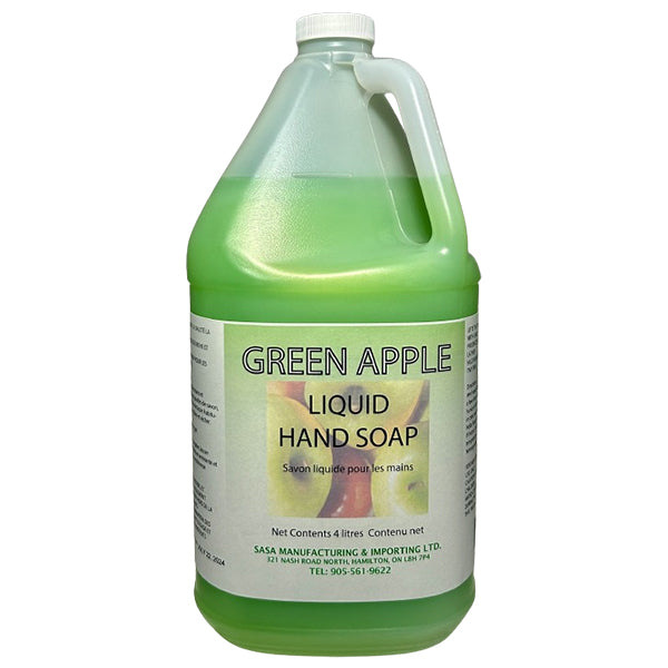 Apple Green - Hand Soap 4X4 Lt - Canadian Distribution