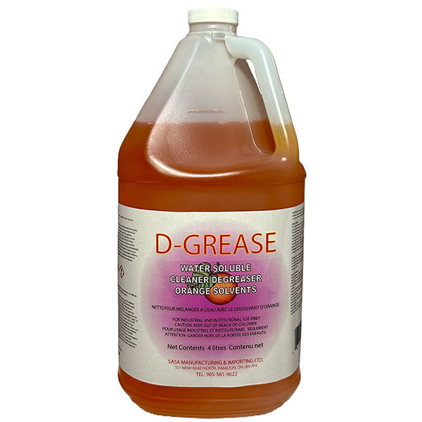 Sasa - D Grease Degreaser 4X4Lt - Canadian Distribution