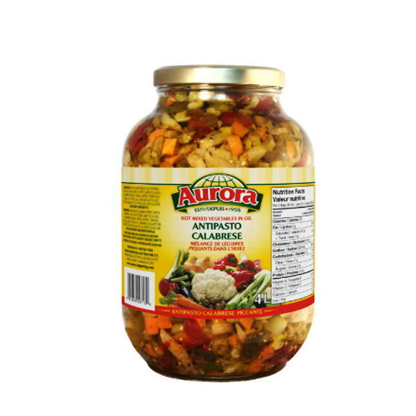 AURORA - ANTIPASTO CALABRESE HOT 4LT