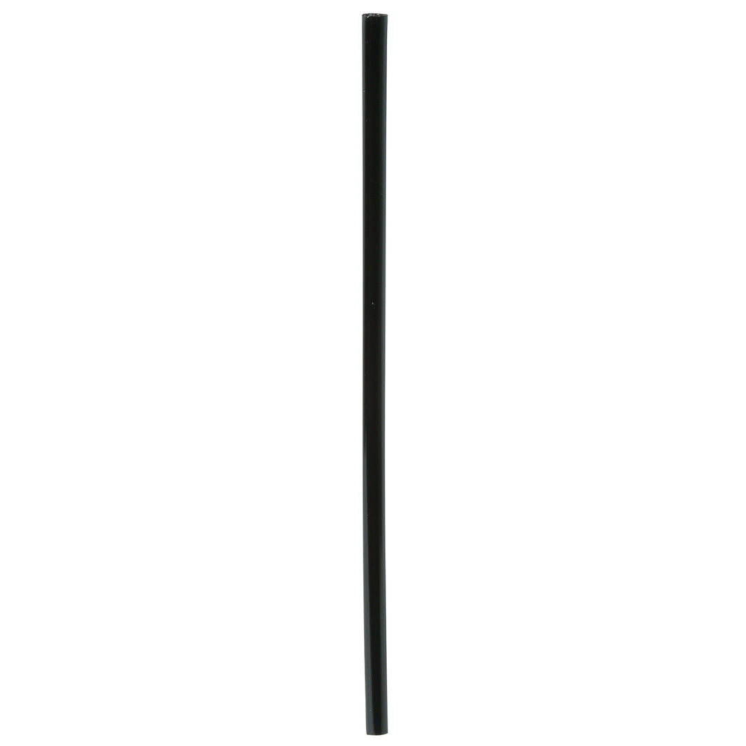 Straw Cocktail Black 8 in. Unwrapped - 1 x 2500 count - Stone Plastics - Packaging and Accessories - Restaurant Supplies and Equipment - Canadian Distribution