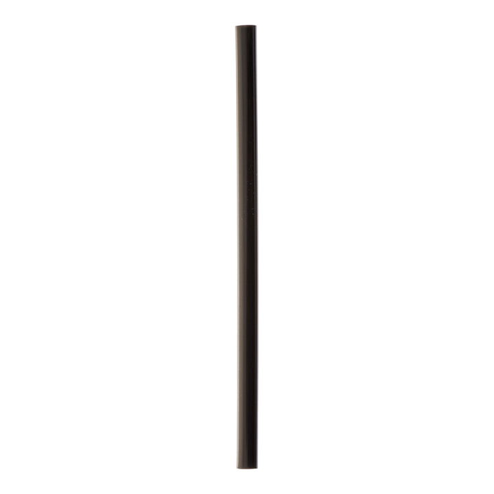 Straw Jumbo Super 8 in. Black Biodegradable - 1 x 1500 count - Stone Plastics - Packaging and Accessories - Restaurant Supplies and Equipment - Canadian Distribution