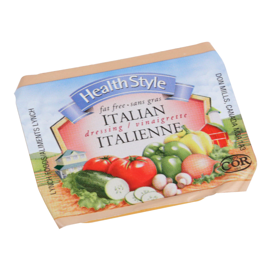 Dressing Italian Fat-free - 200 x 16 mL - Health Style - Restaurant and Foodservice Ingredients - Canadian Distribution