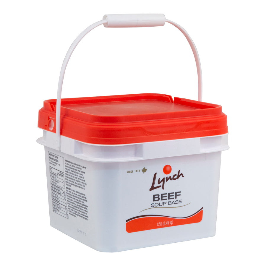 Soup Base Beef - 1 x 12 lbs - Lynch - Restaurant and Foodservice Ingredients - Canadian Distribution