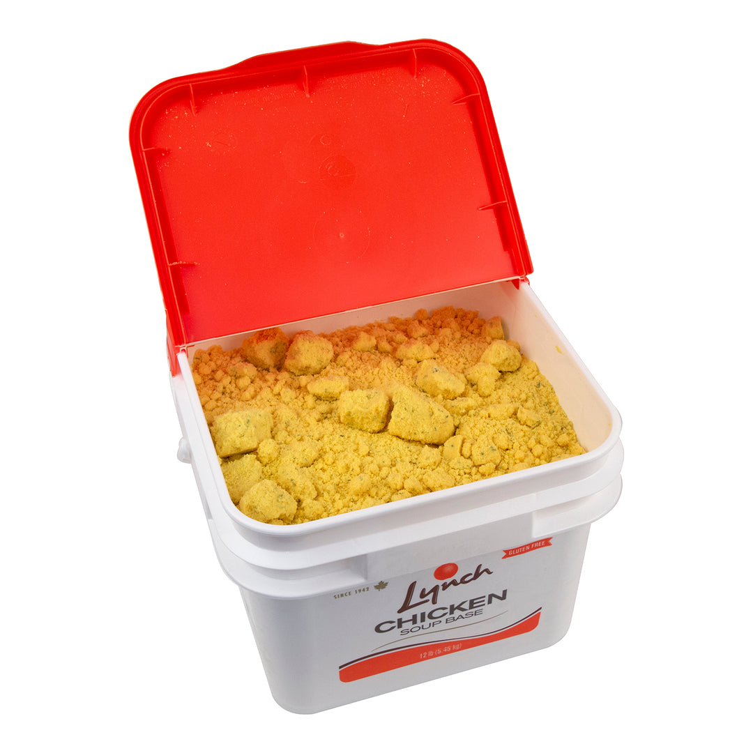 Soup Base Chicken - 1 x 12 lbs - Lynch - Restaurant and Foodservice Ingredients - Canadian Distribution