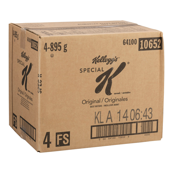 Cereal Special K Sleeve Pack - 4 x 895 g - Kellogg's - Restaurant and Foodservice Ingredients - Canadian Distribution