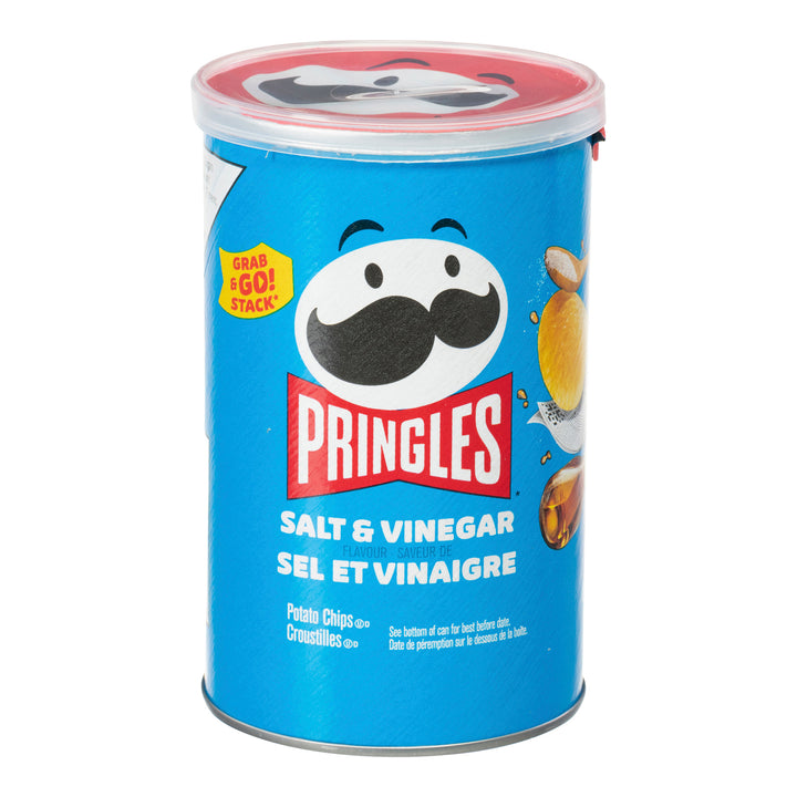 Chip Potato Salt & Vinegar Pringles - 12 x 68 g - Pringle - Restaurant and Foodservice Ingredients - Canadian Distribution