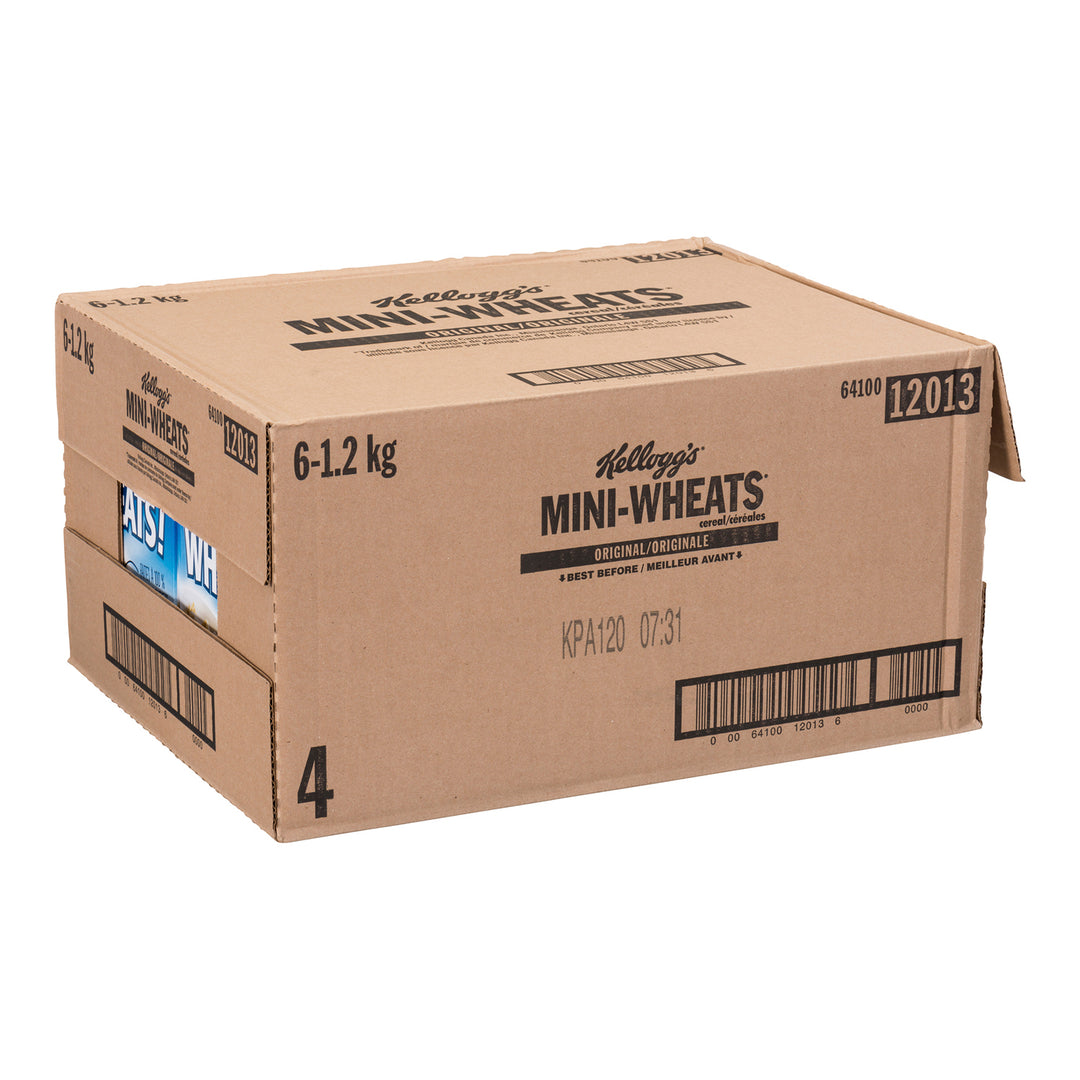 Cereal Wheat Mini Original - 6 x 1200 g - Kellogg's - Restaurant and Foodservice Ingredients - Canadian Distribution