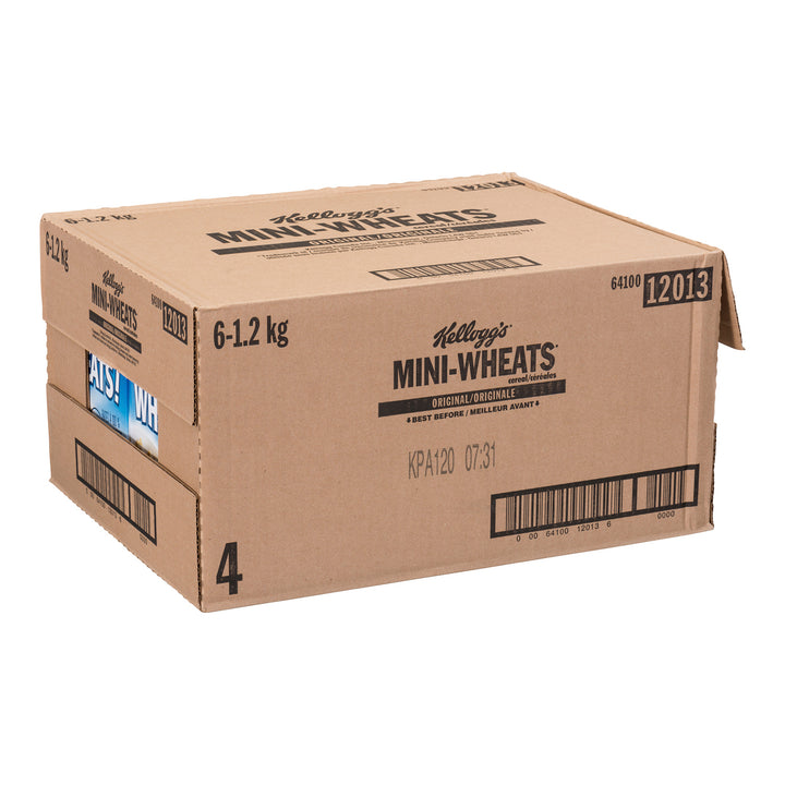 Cereal Wheat Mini Original - 6 x 1200 g - Kellogg's - Restaurant and Foodservice Ingredients - Canadian Distribution