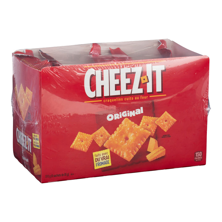 Cracker Snack Original - 36 x 85 g - Cheez-it - Restaurant and Foodservice Ingredients - Canadian Distribution