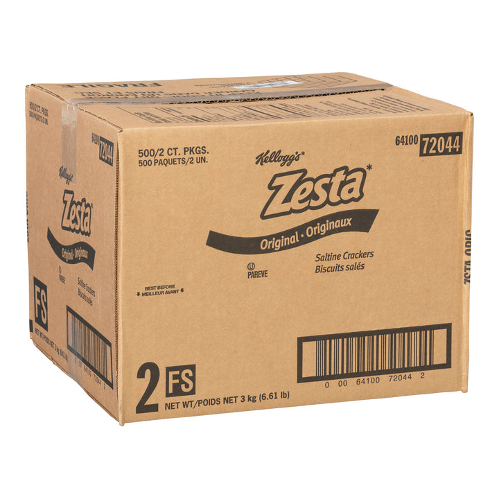 Cracker Soup Zesta Salted - 500 x 6 g - Kellogg's - Restaurant and Foodservice Ingredients - Canadian Distribution