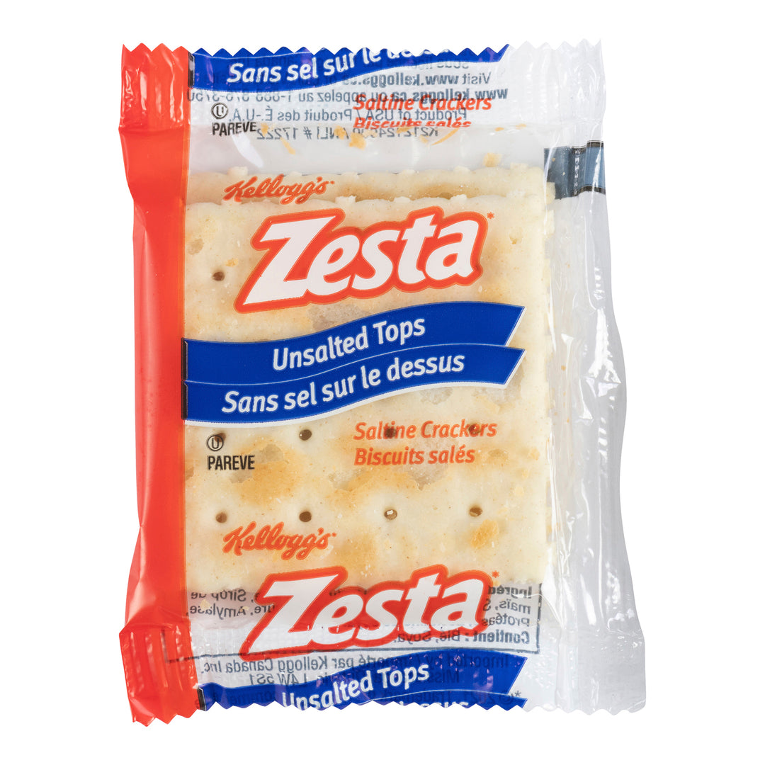 Cracker Saltine Zesta Unsalted - 500 x 6 g - Kellogg's - Restaurant and Foodservice Ingredients - Canadian Distribution