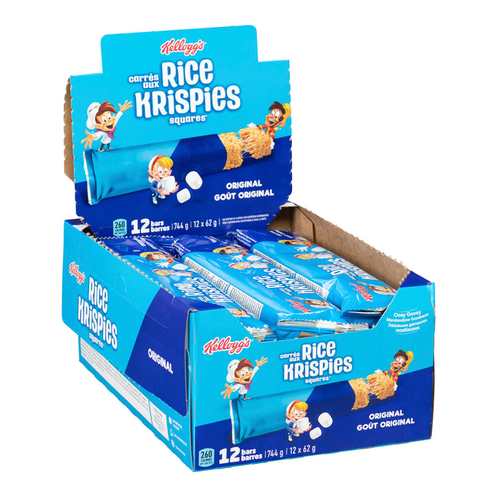 Snack Rice Krispies Big Bar - 72 x 62 g - Kellogg's - Restaurant and Foodservice Ingredients - Canadian Distribution