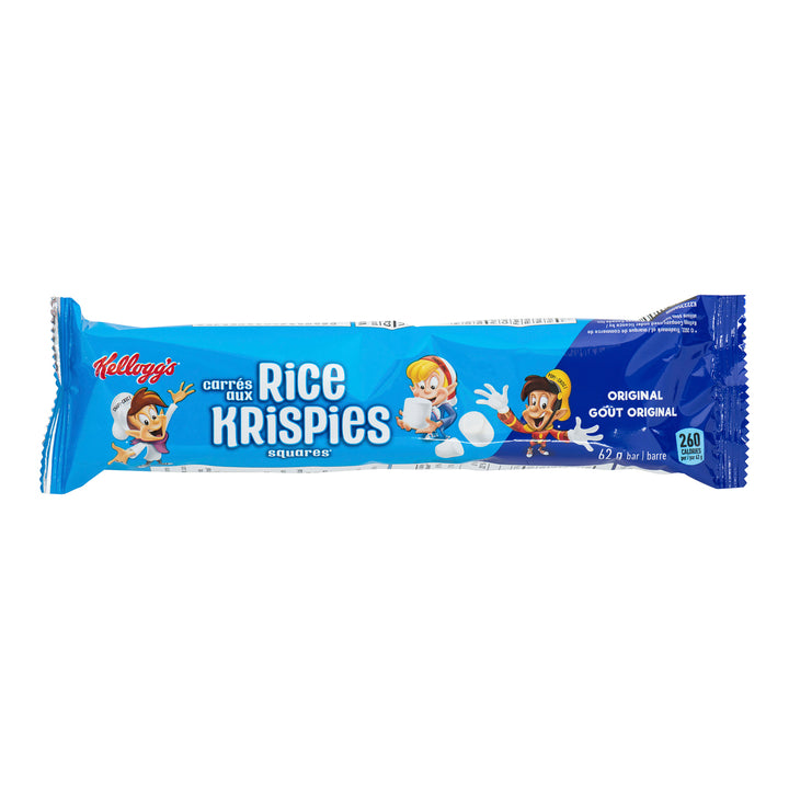 Snack Rice Krispies Big Bar - 72 x 62 g - Kellogg's - Restaurant and Foodservice Ingredients - Canadian Distribution