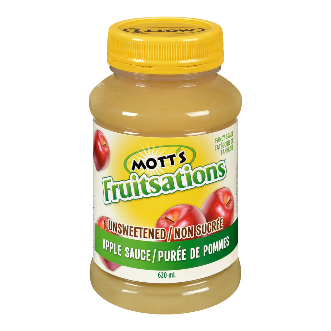 Applesauce Unsweetened - 12 x 620 mL - Fruitsations - Restaurant and Foodservice Ingredients - Canadian Distribution