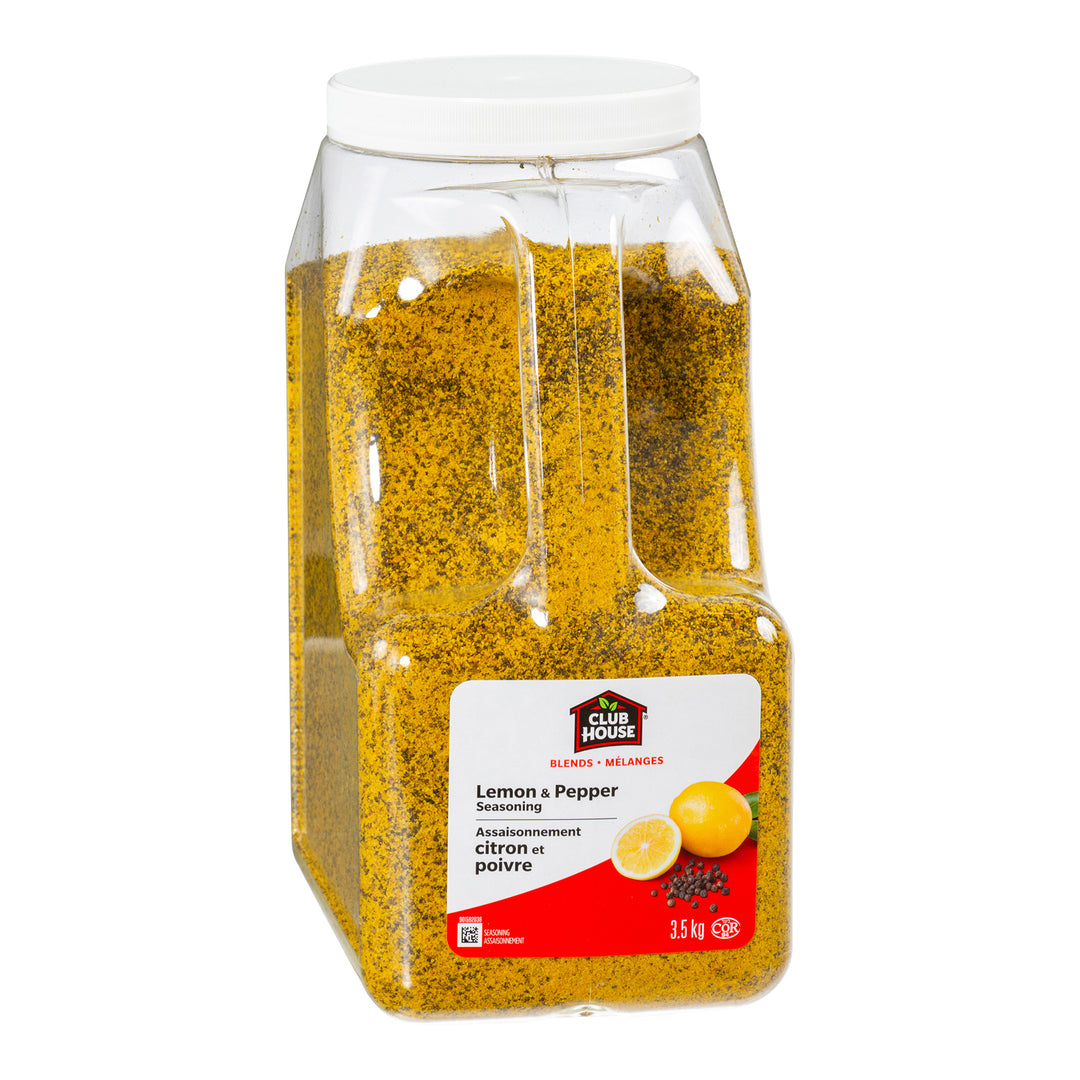 Spice Pepper Lemon Jug - 1 x 3.5 kg - Clubhouse - Restaurant and Foodservice Ingredients - Canadian Distribution