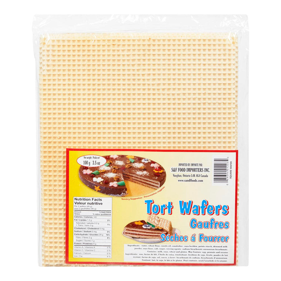 Torte Wafers Square - 100 g 