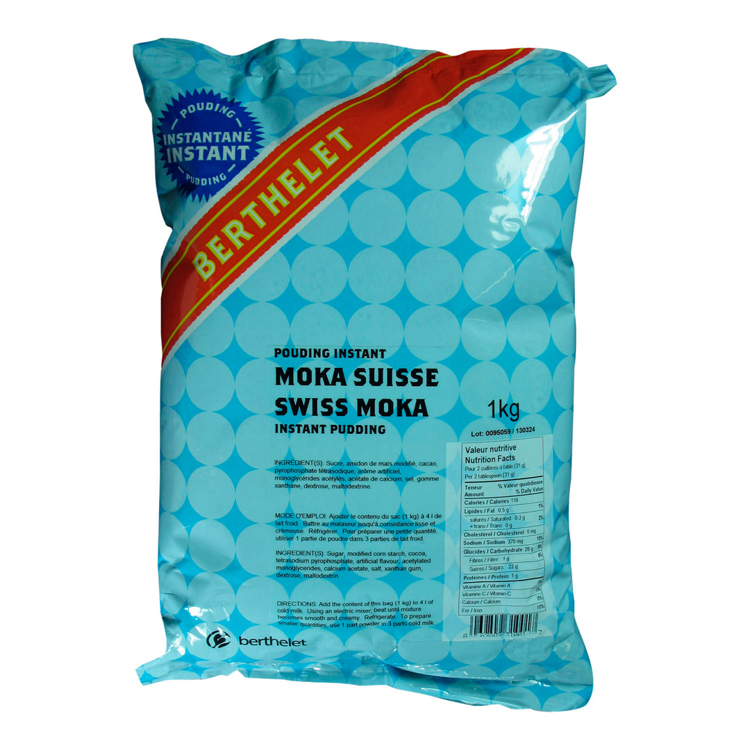 Pudding Mix Instant Mocha Swiss 