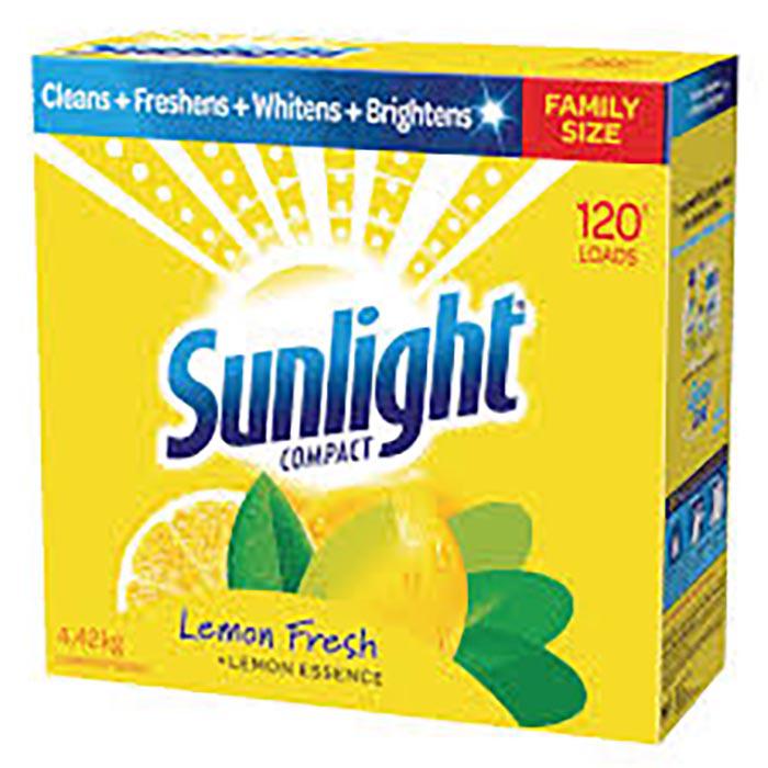 Sunlight - Lemon Fresh Powder 120 Loads 4.42Kg - Canadian Distribution