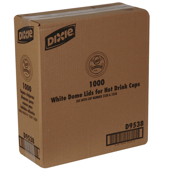 Lid Plastic Dome For 8 oz. Hot Cup - 10 x 100 count - Dixie - Packaging and Accessories - Restaurant Supplies and Equipment - Canadian Distribution