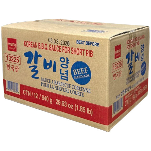 WANG - SHORT RIB BBQ SAUCE 12x960 GR