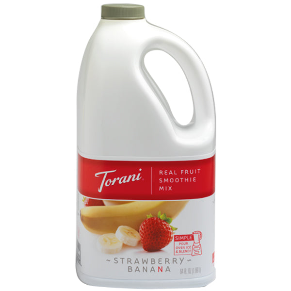 TORANI - STRAWBERRY BANANA SMOOTHIE 64OZ