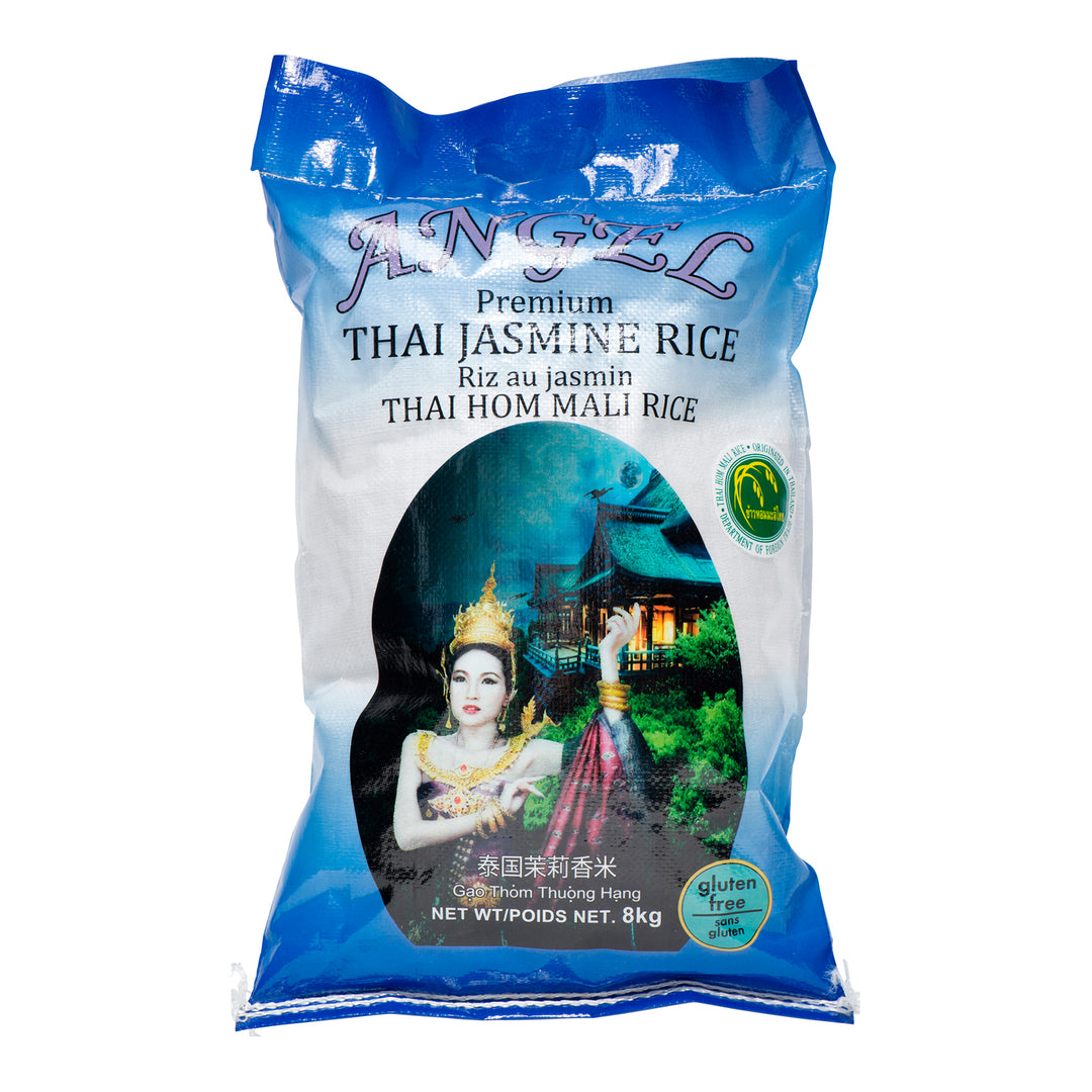 Rice Jasmine Angel Thai - 1 x 8 kg - Angel - Restaurant and Foodservice Ingredients - Canadian Distribution