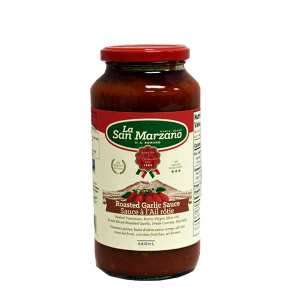 LA SAN MARZANO - ROASTED GARLIC 6x660 ML