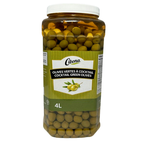 CIBONA - COCKTAIL OLIVES 2x4LT