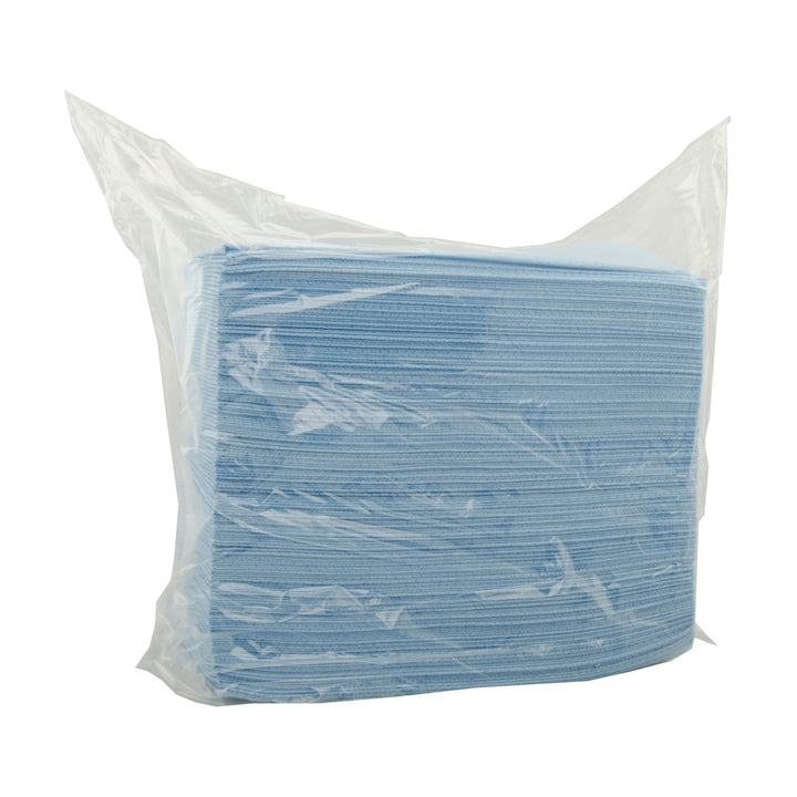 Wiper Towel Blue 13 x 21 - 1 x 100 count - Hy-five - Packaging and Accessories - Restaurant Supplies and Equipment - Canadian Distribution