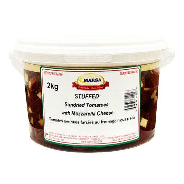 MARSA - STUFFED SUN DRIED TOMATOES W/ MOZZARELLA CHEESE 2KG