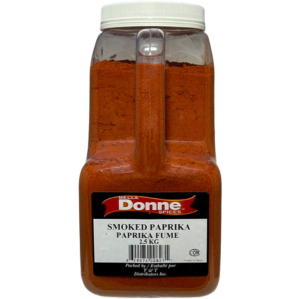 BELLE DONNE - SMOKED PAPRIKA 2.5KG - Seasonings & Spices - Canadian Distribution